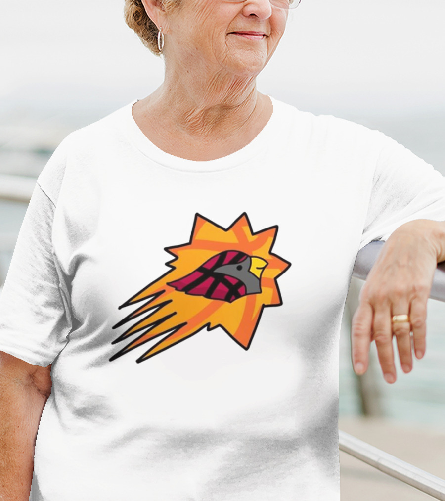 NFL NBA Cardinals Phoenix Suns Logo Mashup Combine T-Shirt