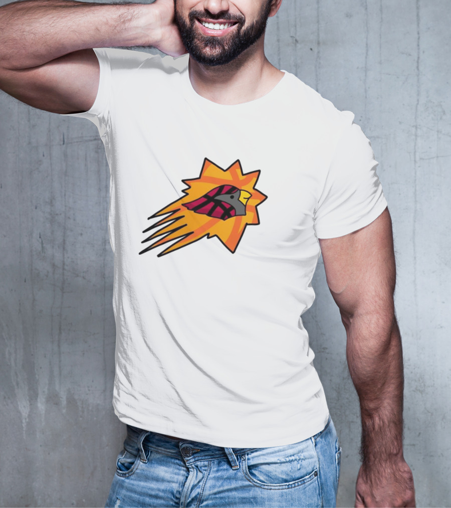 NFL NBA Cardinals Phoenix Suns Logo Mashup Combine T-Shirt