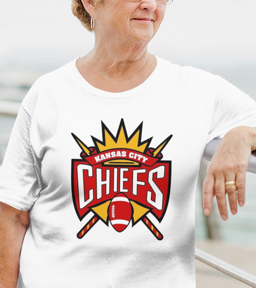 NFL NBA Kansas City Chiefs Sacramento Kings Mashup T-Shirt