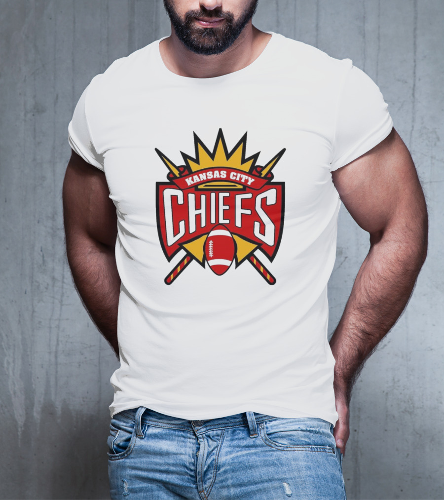 NFL NBA Kansas City Chiefs Sacramento Kings Mashup T-Shirt