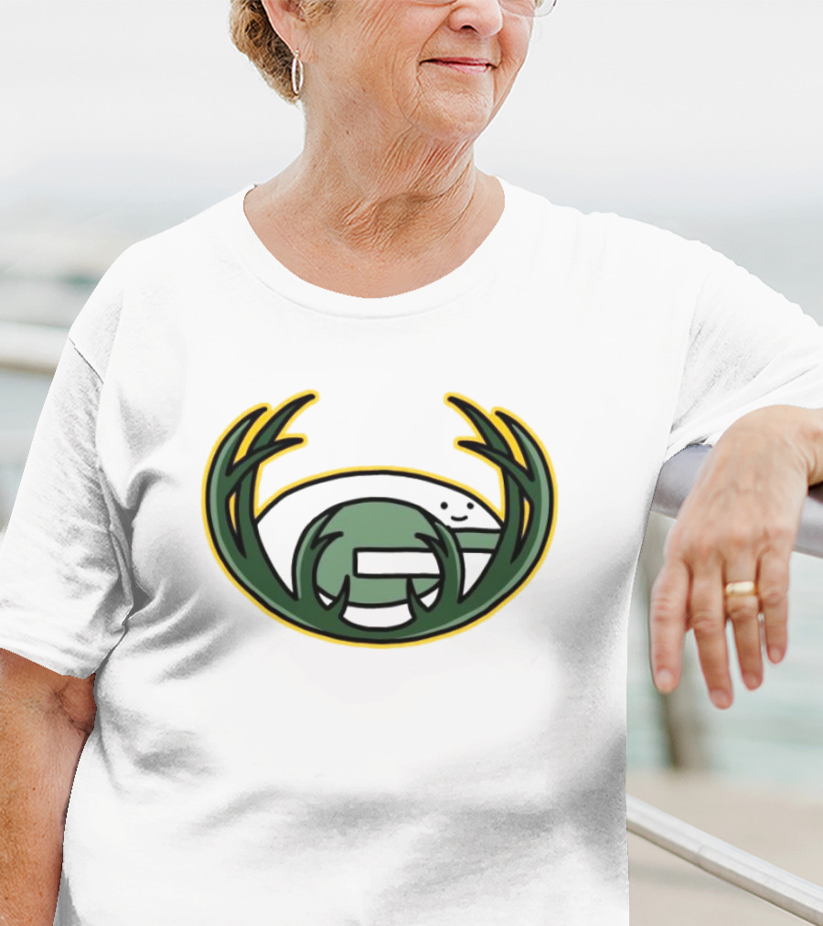 NFL Packers Brewers Logo Mashup Combine T-Shirt