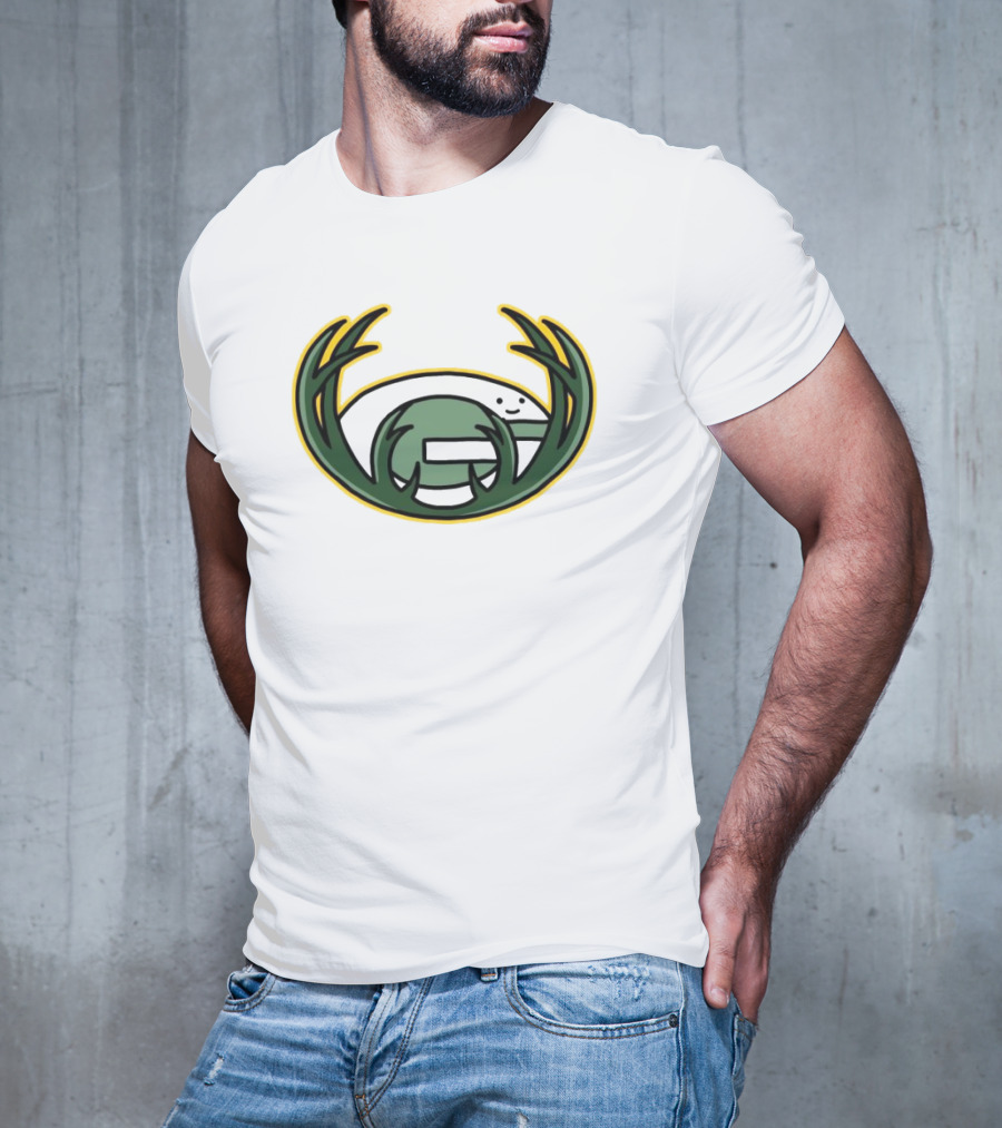 NFL Packers Brewers Logo Mashup Combine T-Shirt