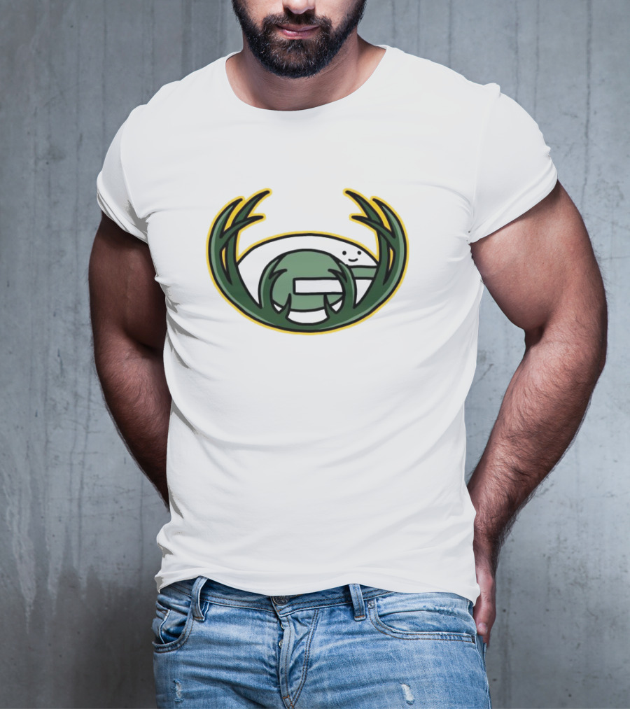 NFL Packers Brewers Logo Mashup Combine T-Shirt
