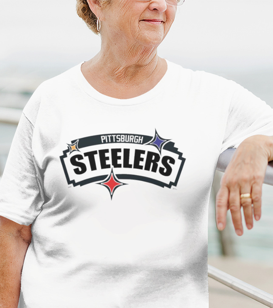 Pittsburgh Steelers San Antonio Spurs Logo Crossover NFL NBA Collaboration T-Shirt