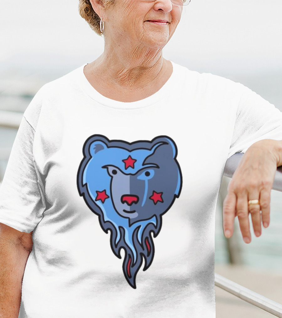 NFL X NBA Titans X Grizzlies Logo Mashup T-Shirt