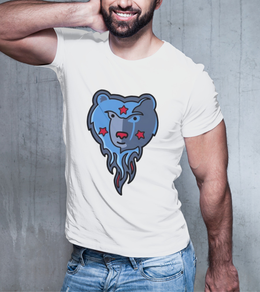 NFL X NBA Titans X Grizzlies Logo Mashup T-Shirt