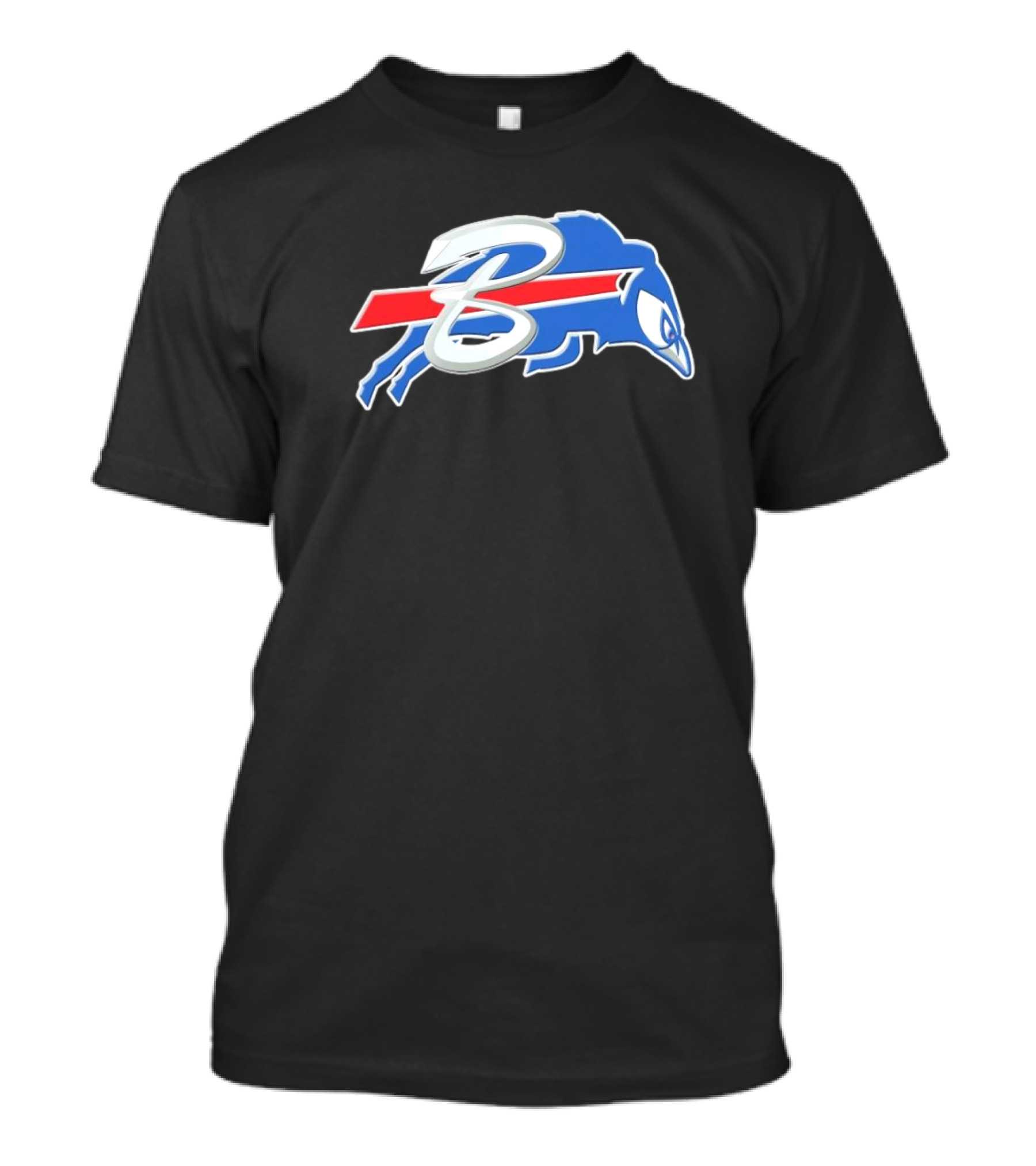 Buffalo Bills X Toronto Blue Jays Logo Mash NFL X MLB T-Shirt