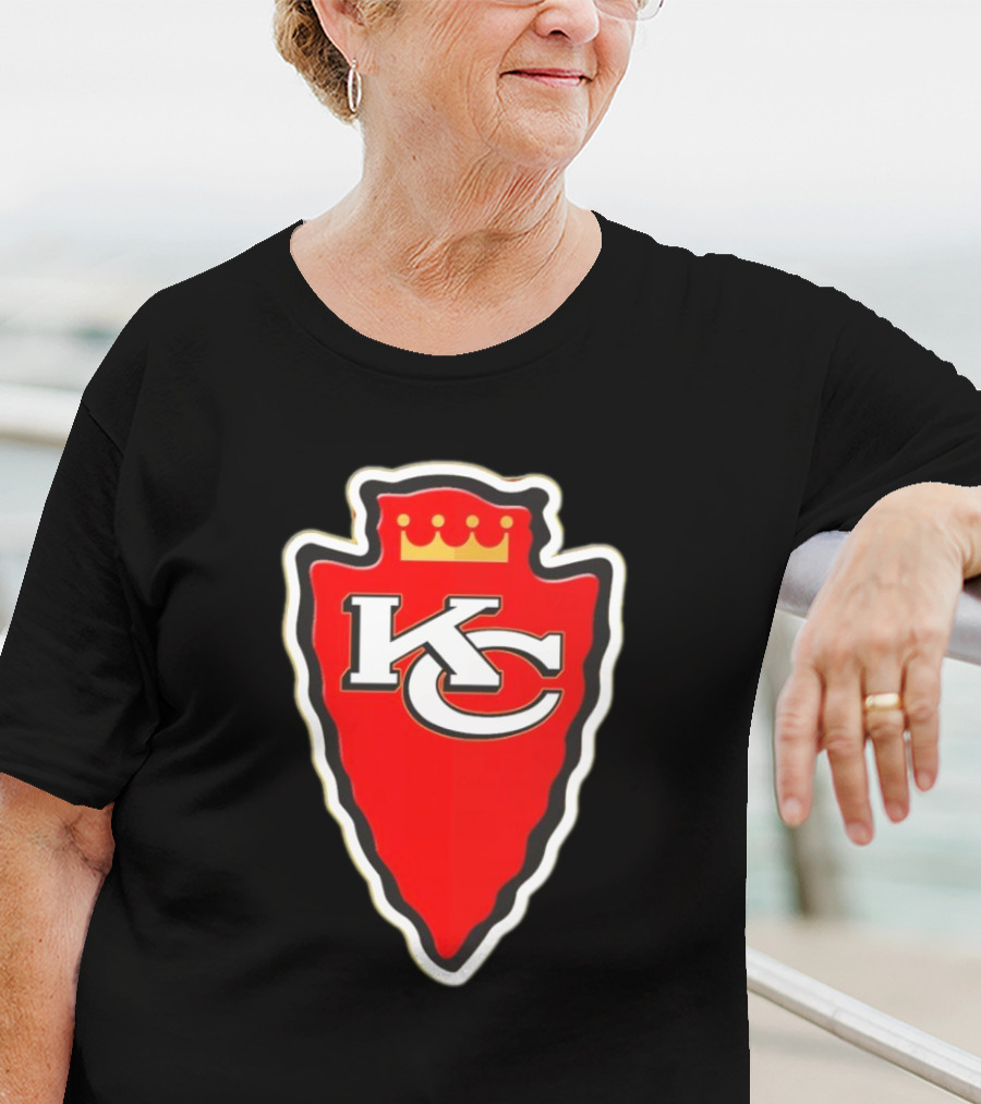 NFL Kansas City Chiefs X MLB Kansas City Royals Mashup T-Shirt