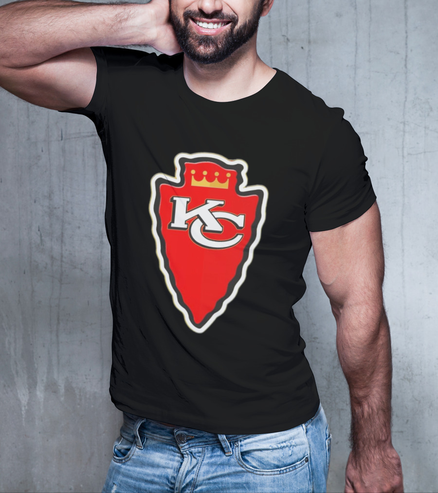 NFL Kansas City Chiefs X MLB Kansas City Royals Mashup T-Shirt