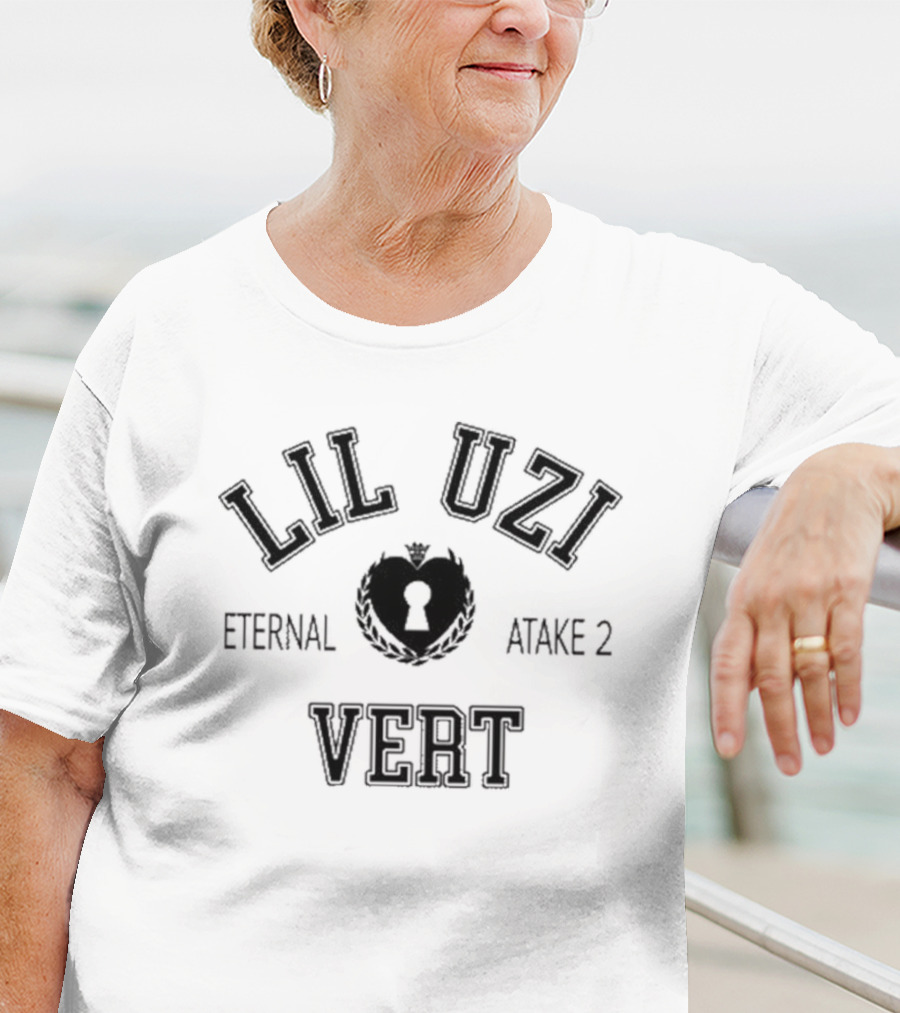 Lil Uzi Vert Eternal Atake 2 Heart Keyhole Laurel Crown T-Shirt
