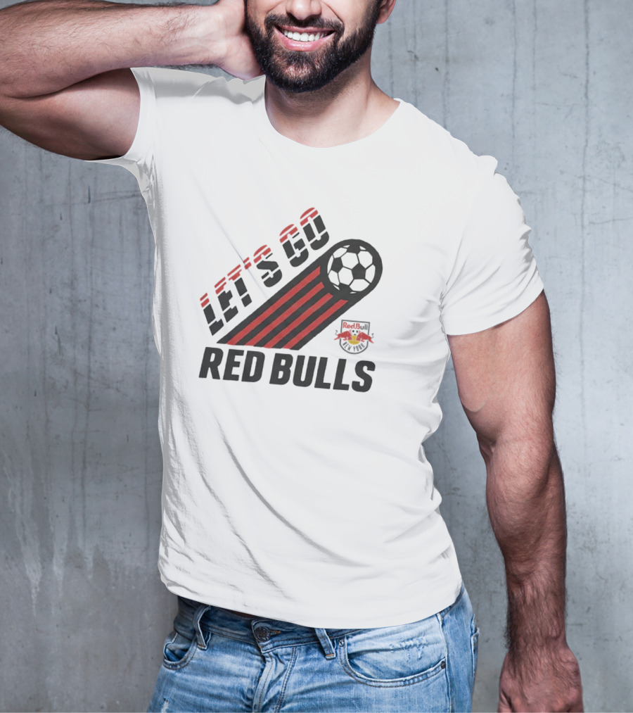 New York Red Bulls Let's Go Soccer Ball T-Shirt
