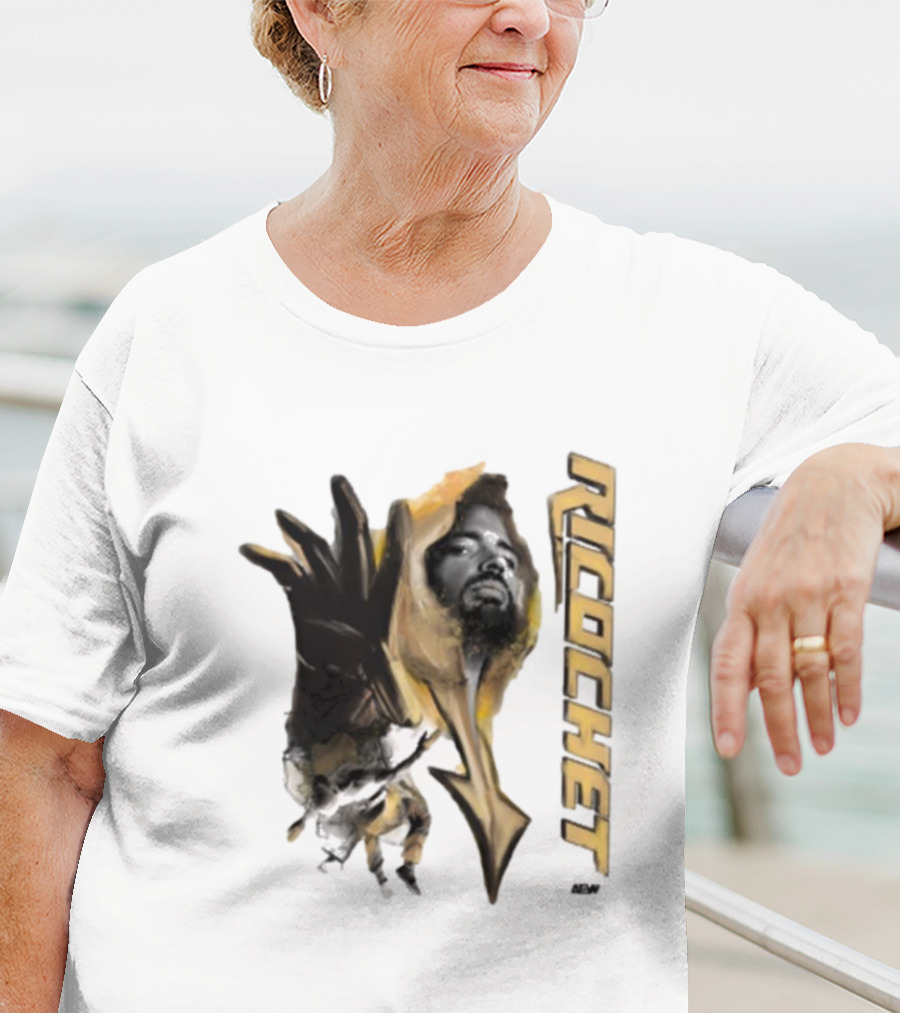 Ricochet AEW Unstoppable Iconic Presence T-Shirt