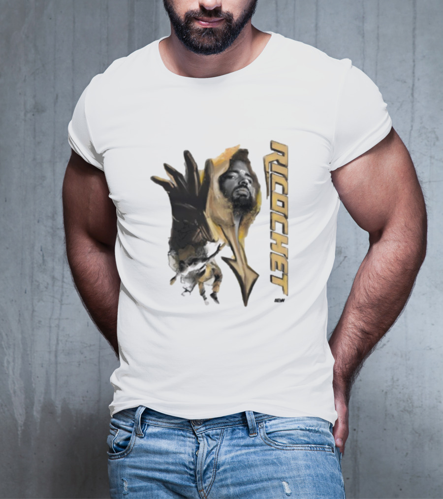 Ricochet AEW Unstoppable Iconic Presence T-Shirt