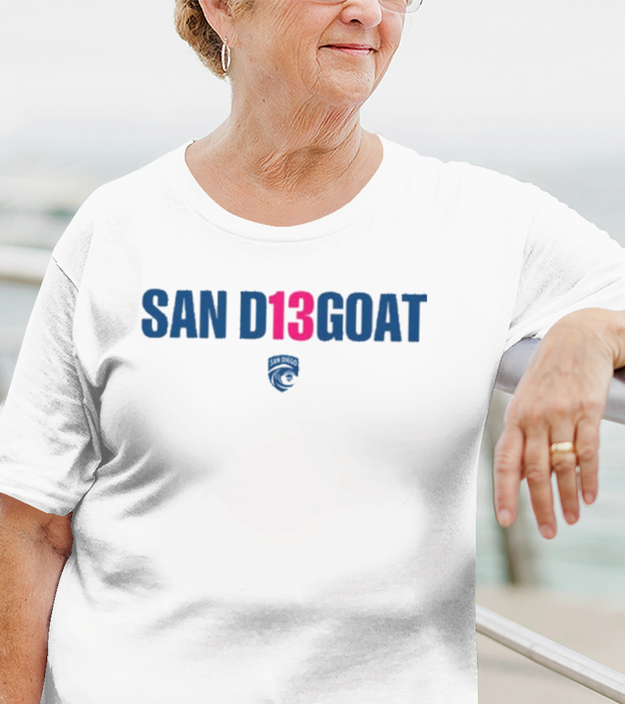 San D13goat San Diego Wave Crest T-Shirt
