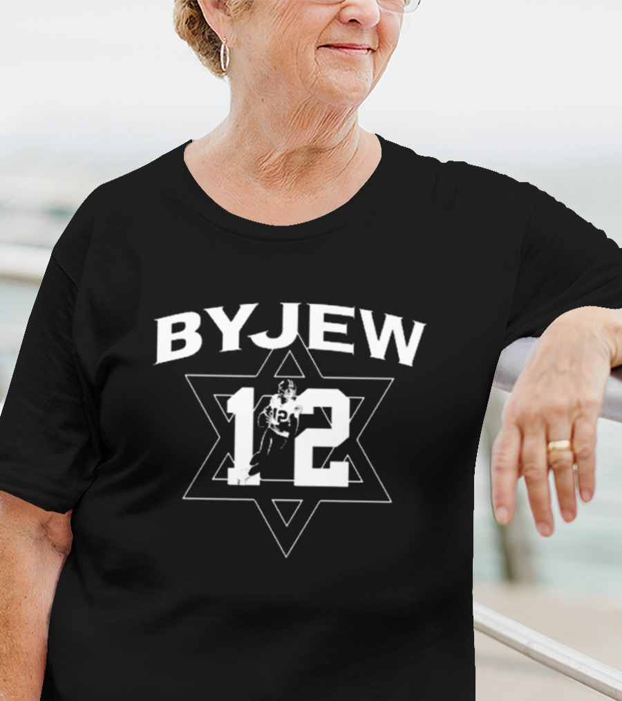 BYJEW 12 Jake Retzlaff BYU Cougars Star Player T-Shirt