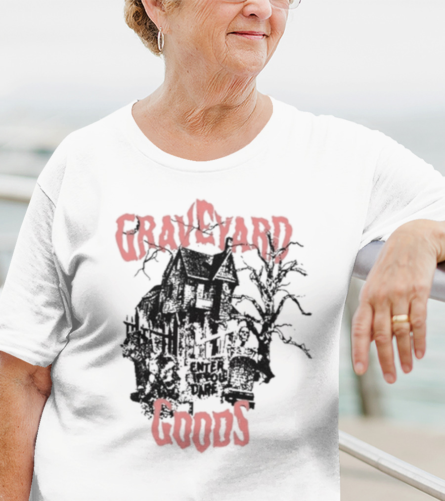 Graveyard Goods Enter If You Dare Dark Damp House T-Shirt