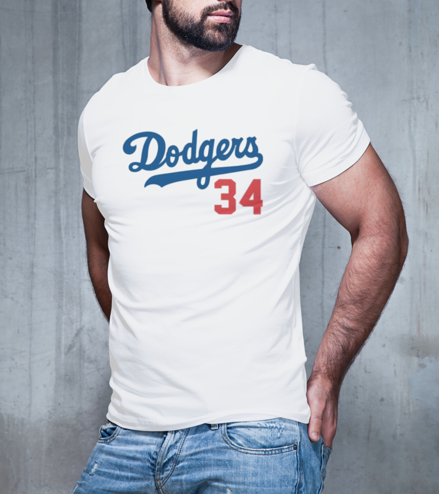 Dodgers 34 Los Angeles Jack Honoring El Toro Fernando Valenzuela T-Shirt