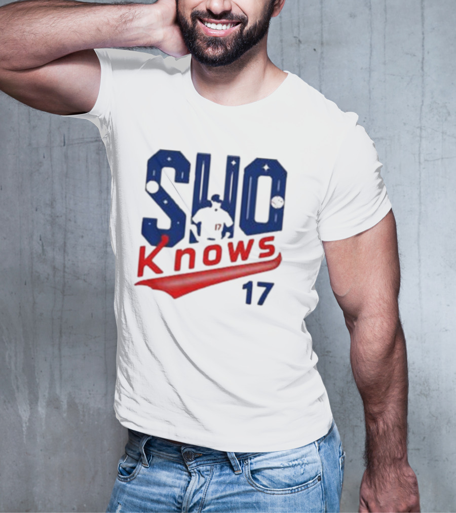 Los Angeles SHO Knows 17 Shohei Ohtani Baseball Player T-Shirt