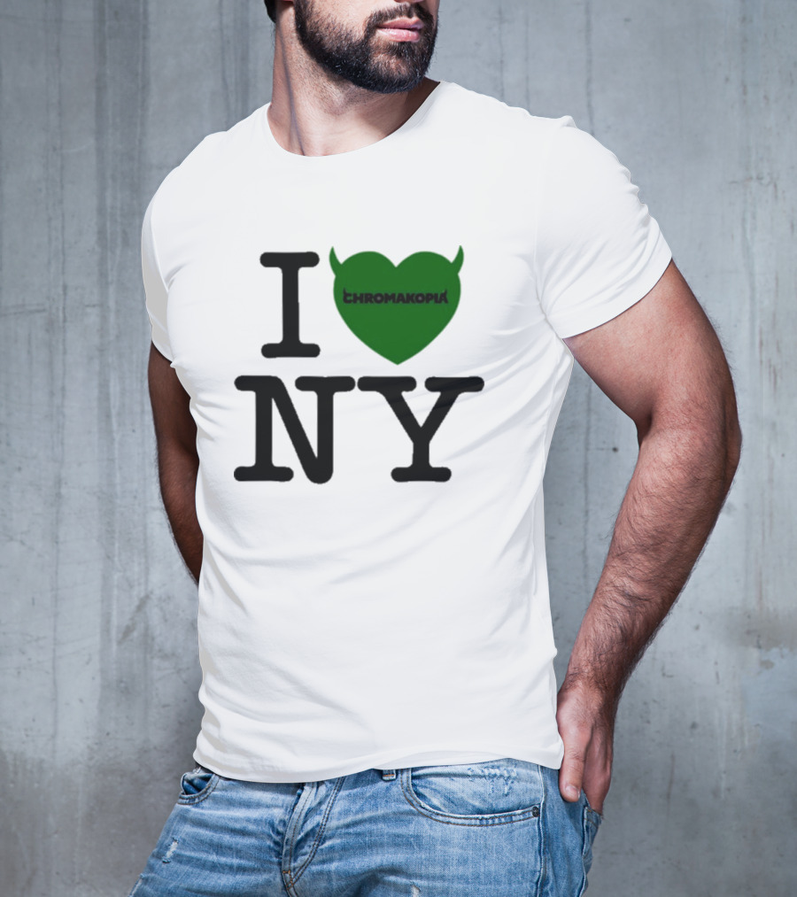 I Love Chromakopia NY Devil Heart T-Shirt