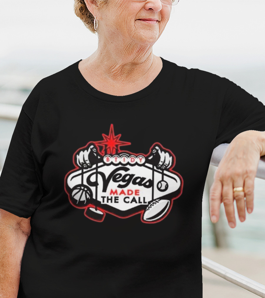 Btidy Vegas Made The Call Sports Iconic T-Shirt