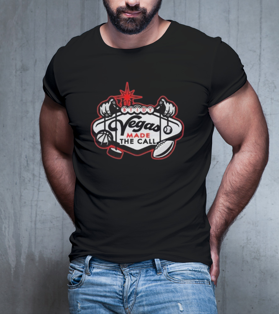 Btidy Vegas Made The Call Sports Iconic T-Shirt