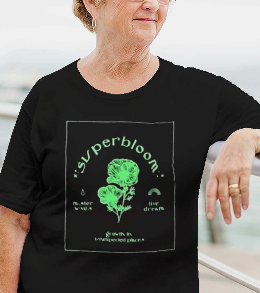 Misterwives Superbloom Live Dream Growth In Unexpected Places T-Shirt