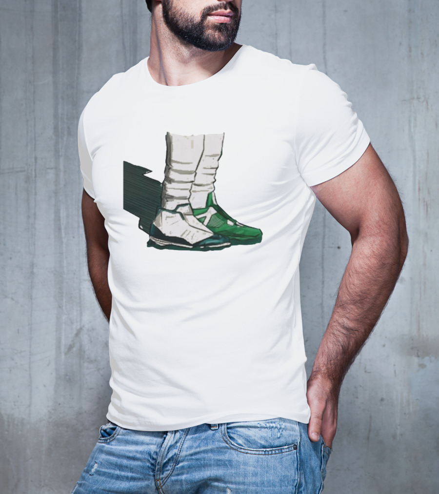 Jalen Hurts Two-Shoes Philadelphia Eagles NFL T-Shirt