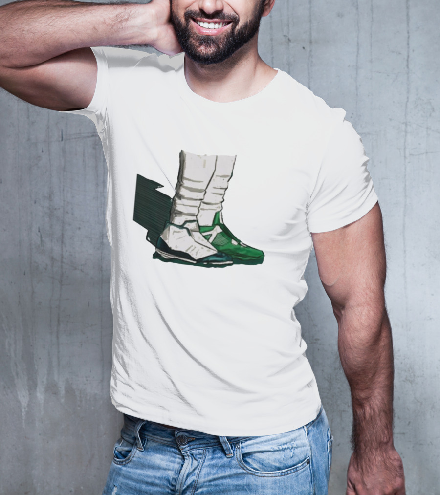 Jalen Hurts Two-Shoes Philadelphia Eagles NFL T-Shirt