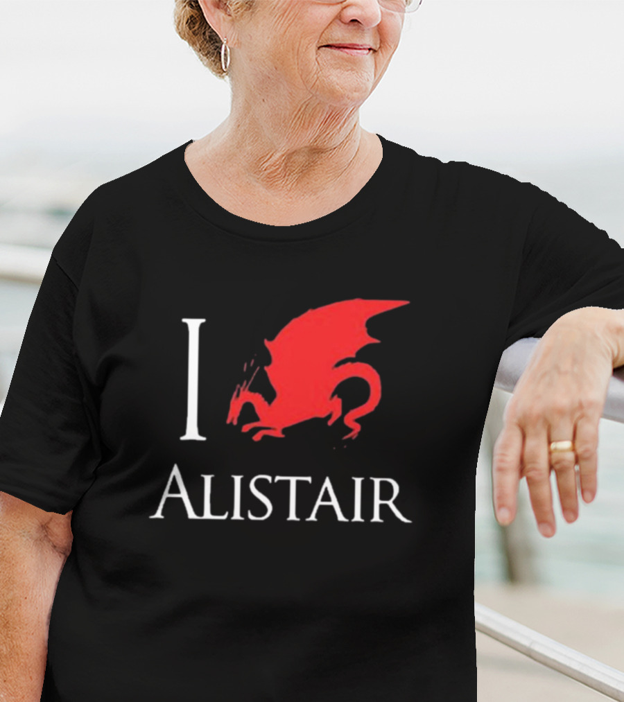 Blondenerd I Alistair Dragon T-Shirt