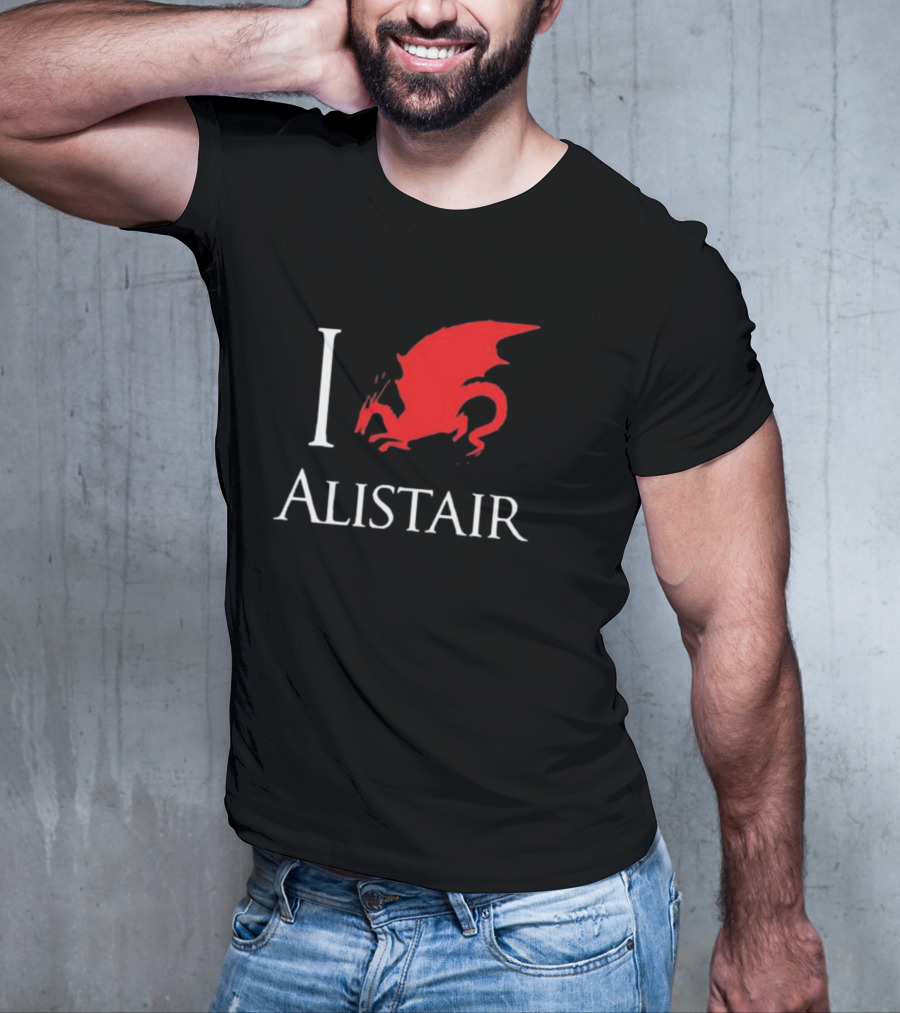 Blondenerd I Alistair Dragon T-Shirt