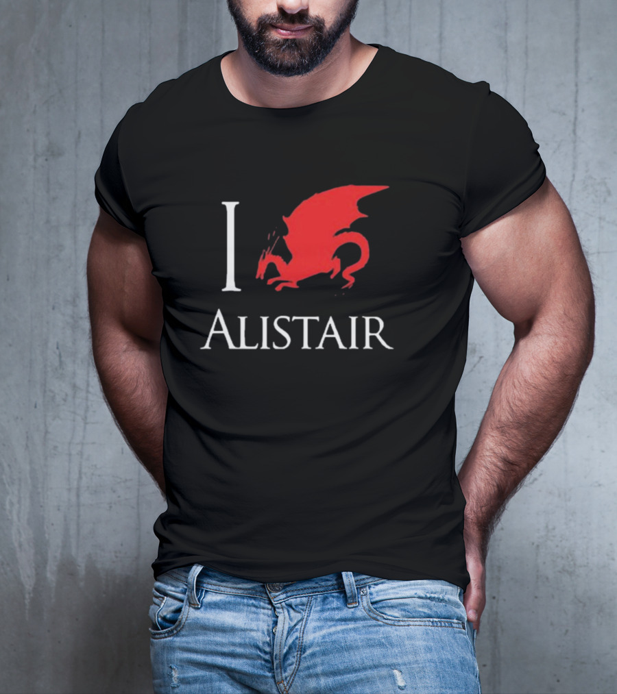 Blondenerd I Alistair Dragon T-Shirt