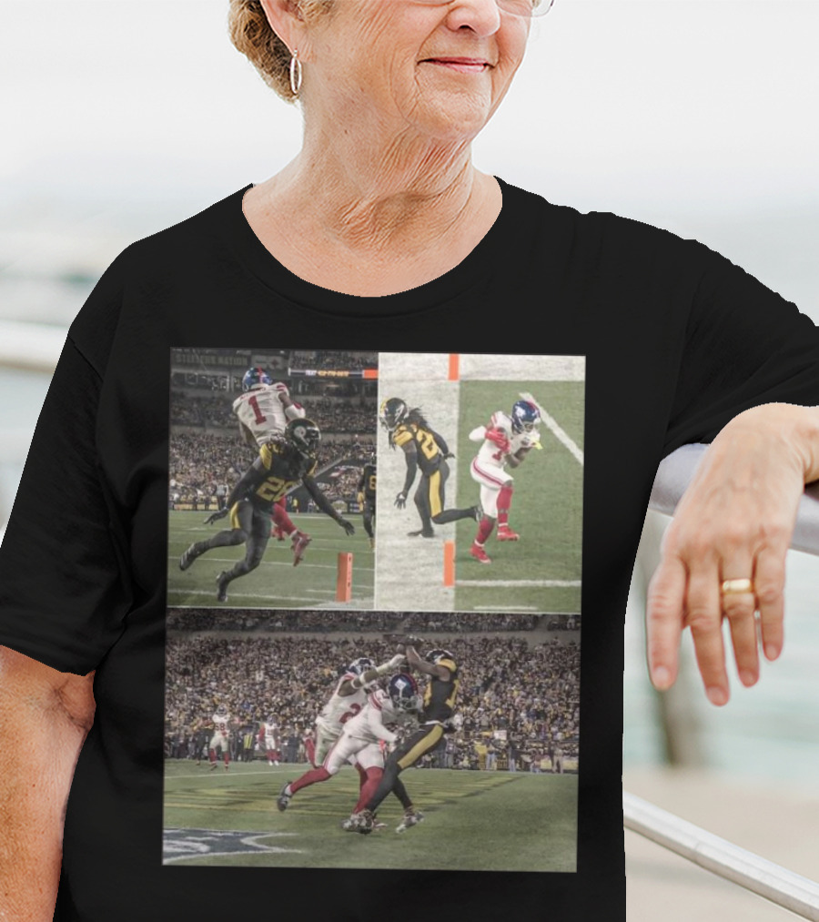 Malik Nabers George Pickens Both Close Scoring Touchdowns Football Moments T-Shirt