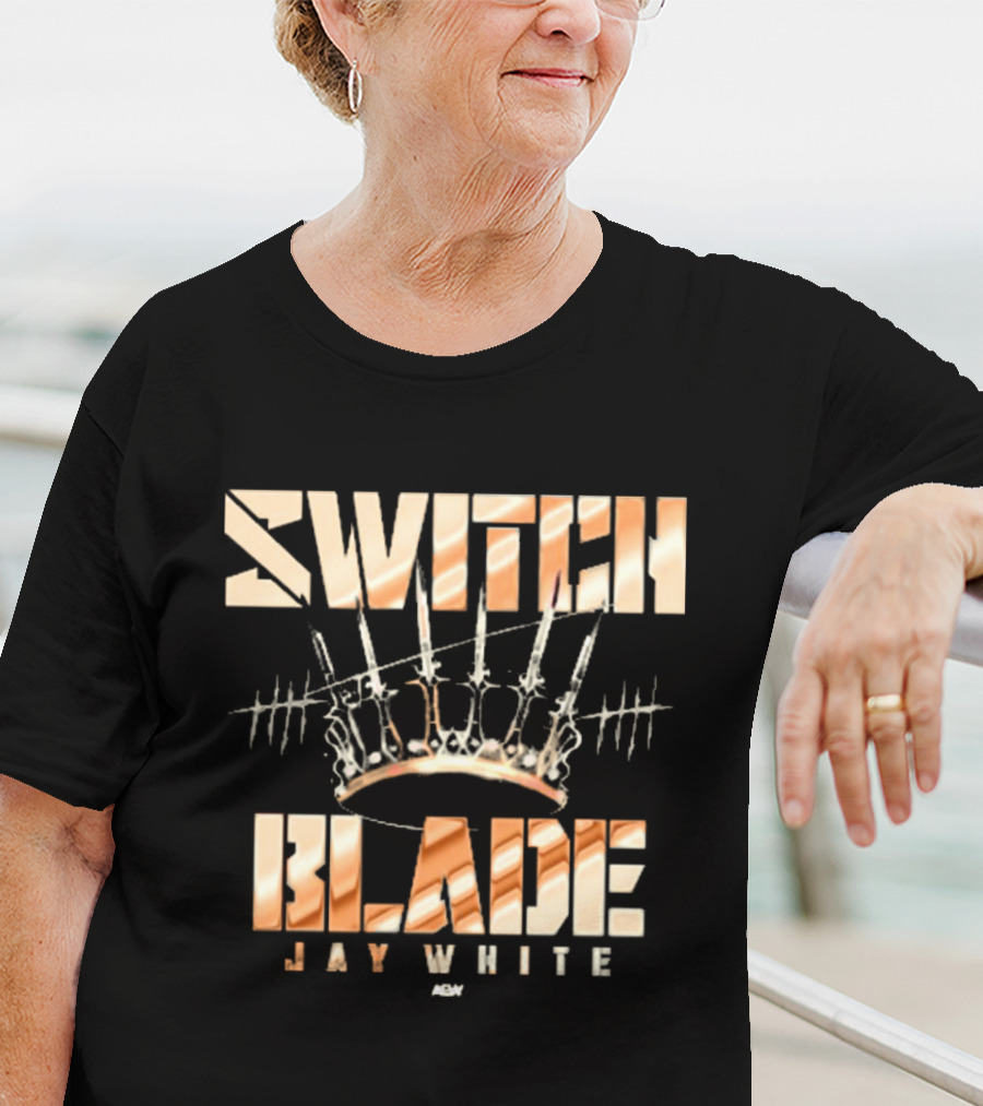Switchblade Jay White AEW King Me T-Shirt