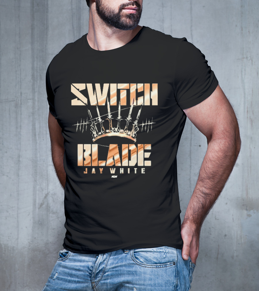 Switchblade Jay White AEW King Me T-Shirt