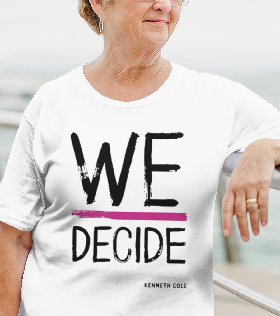 Annie Potts Wearing We Decide Kenneth Cole Boxy T-Shirt