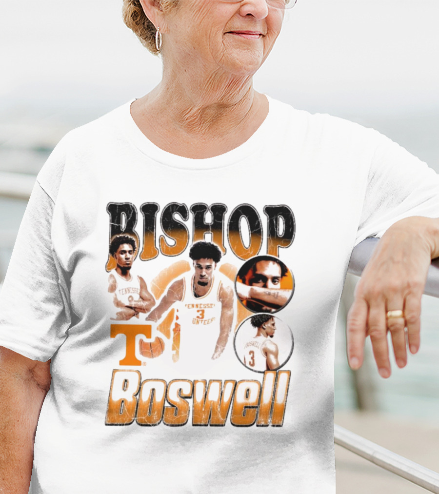 Bishop Boswell Tennessee Vols Basketball Retro 90s T-Shirt