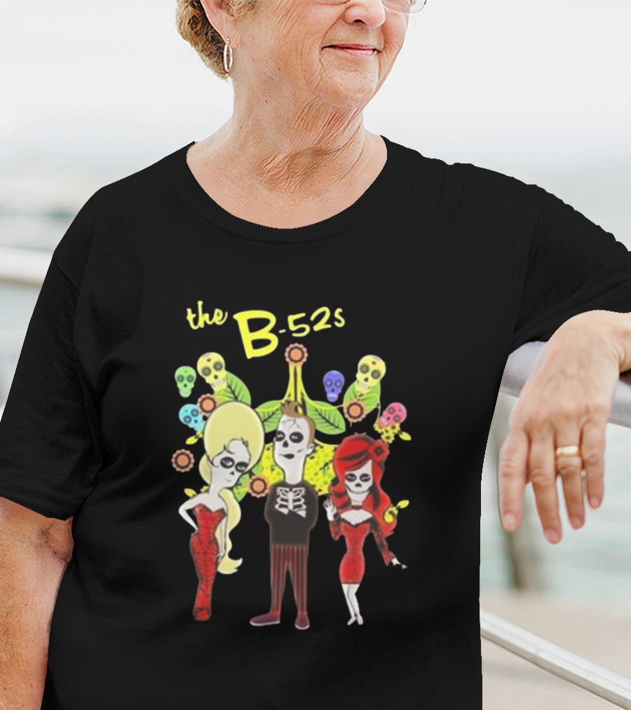 The B-52s Day Of The Dead Inspired Chicago Tour T-Shirt