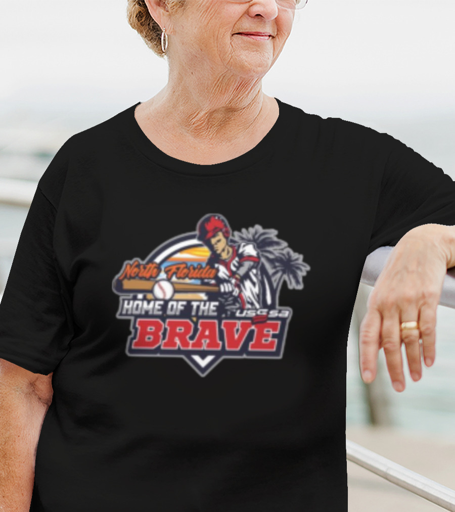 North Florida USSSA Home Of The Brave Baseball November 9-10 T-Shirt