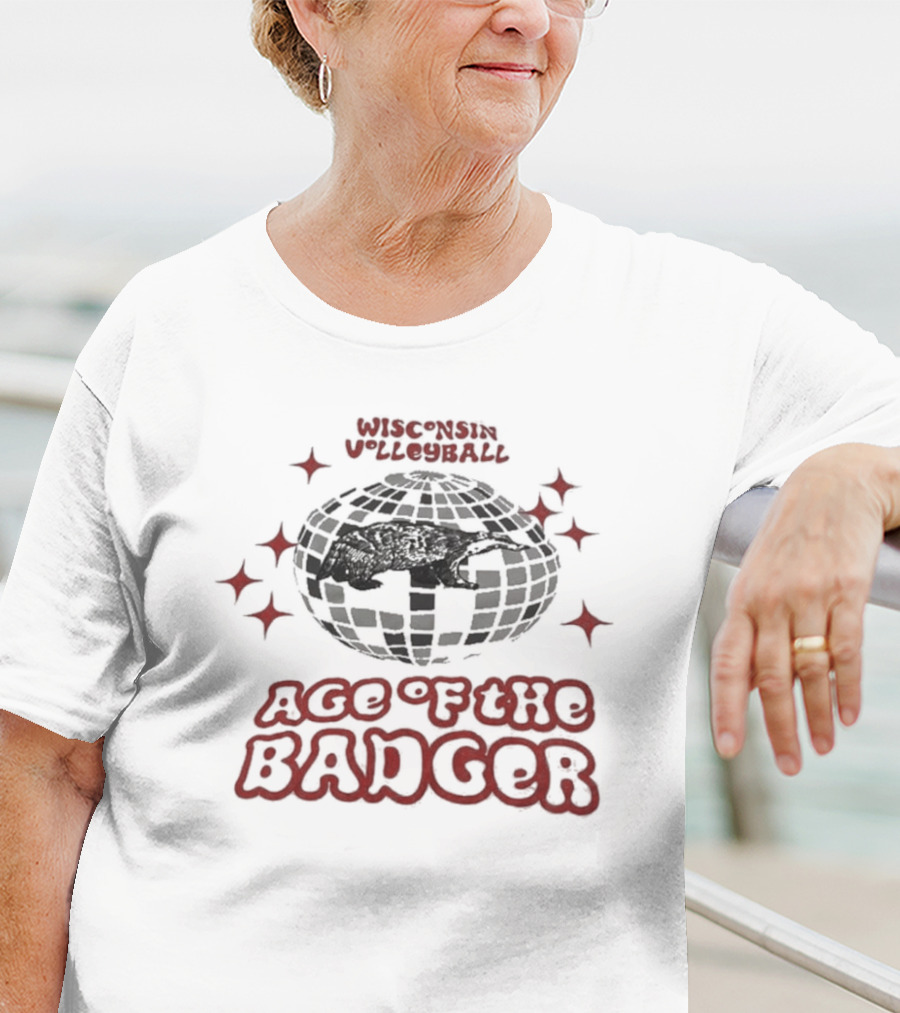 Wisconsin Volleyball Age Of The Badger T-Shirt