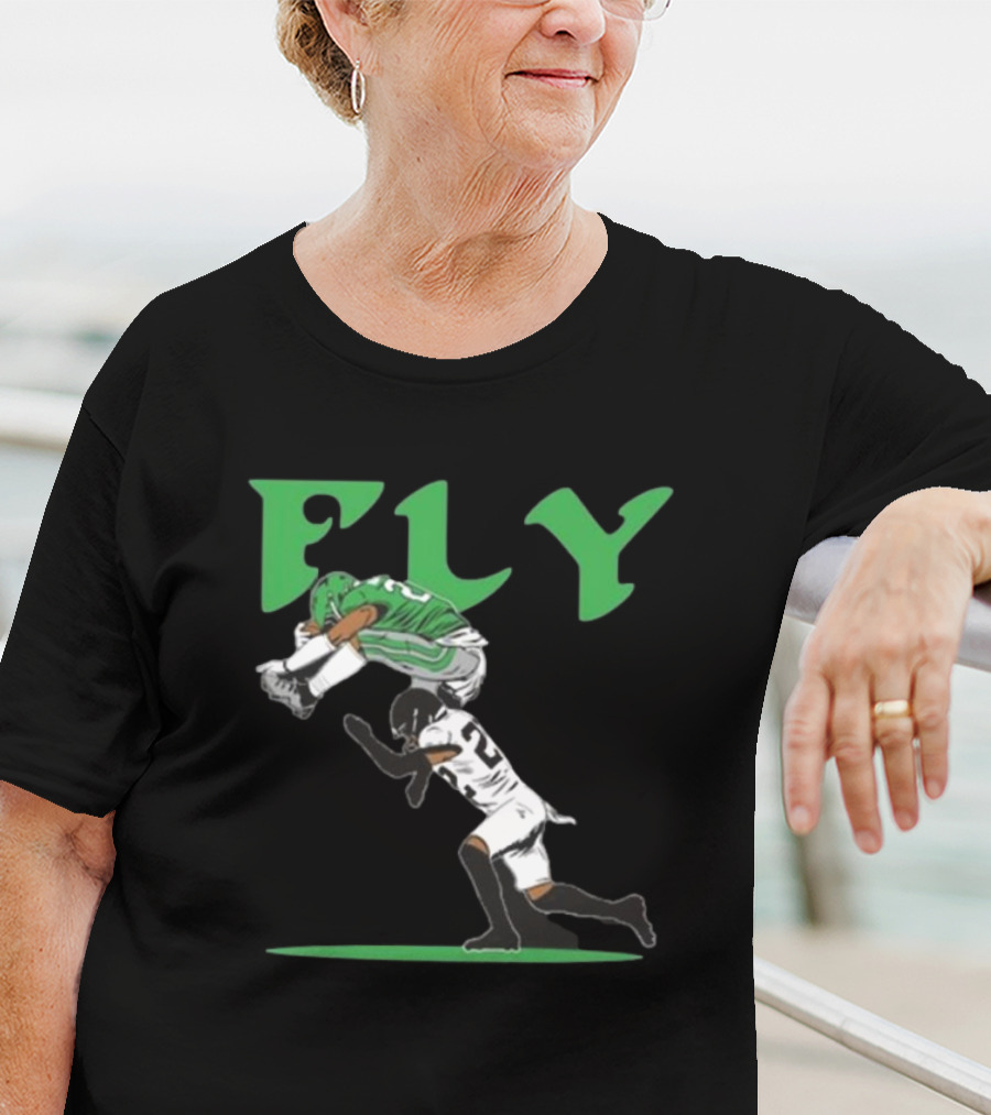 Saquon Barkley Fly No-Look Hurdle T-Shirt