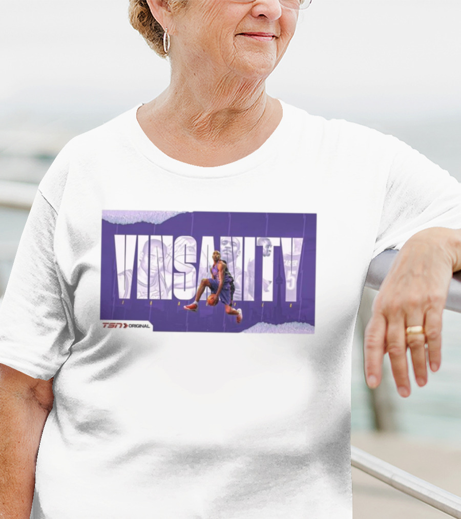 Vincent Lamar Carter Vinsanity TSN Original Raptors Legend T-Shirt