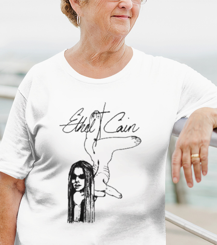 Ethel Cain Inbred Reissue Art Sketch T-Shirt