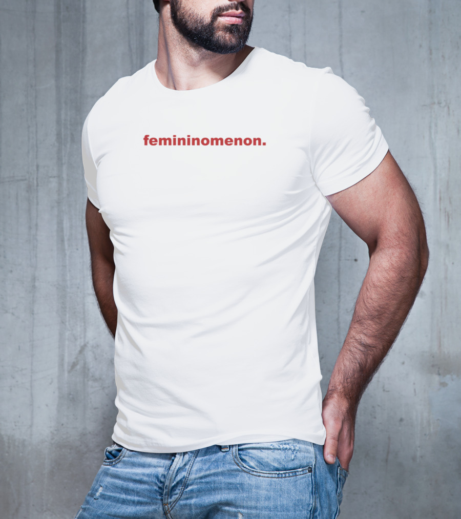 Femininomenon Bold Red Text Empowerment T-Shirt