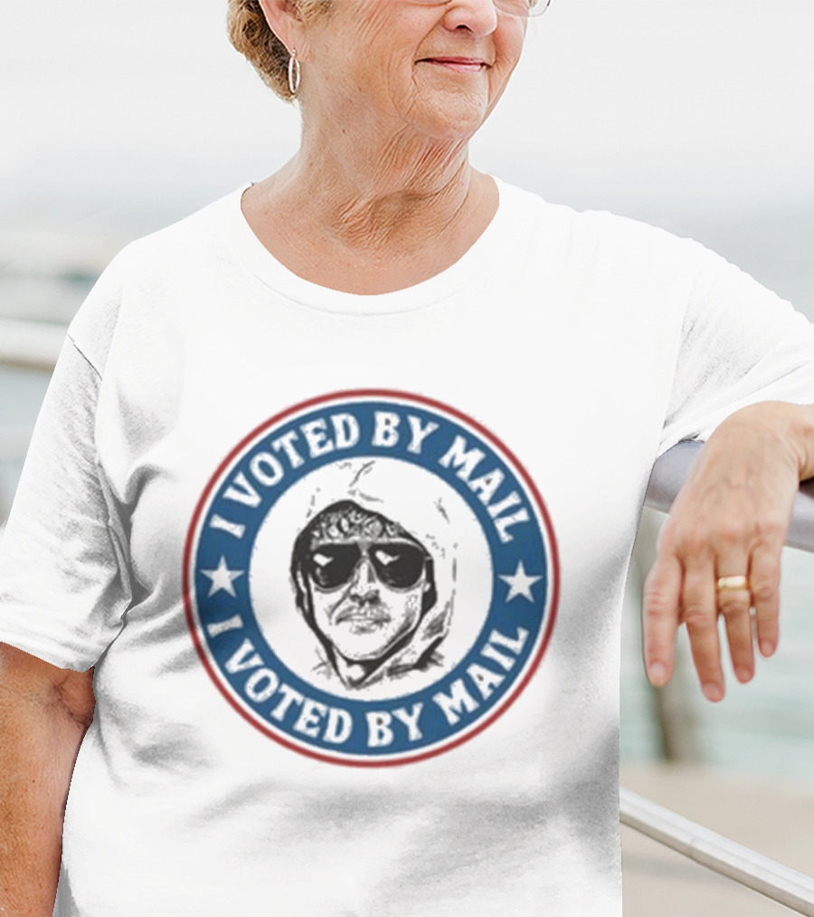 I Voted By Mail Hoodie Guy Thermostat Question T-Shirt