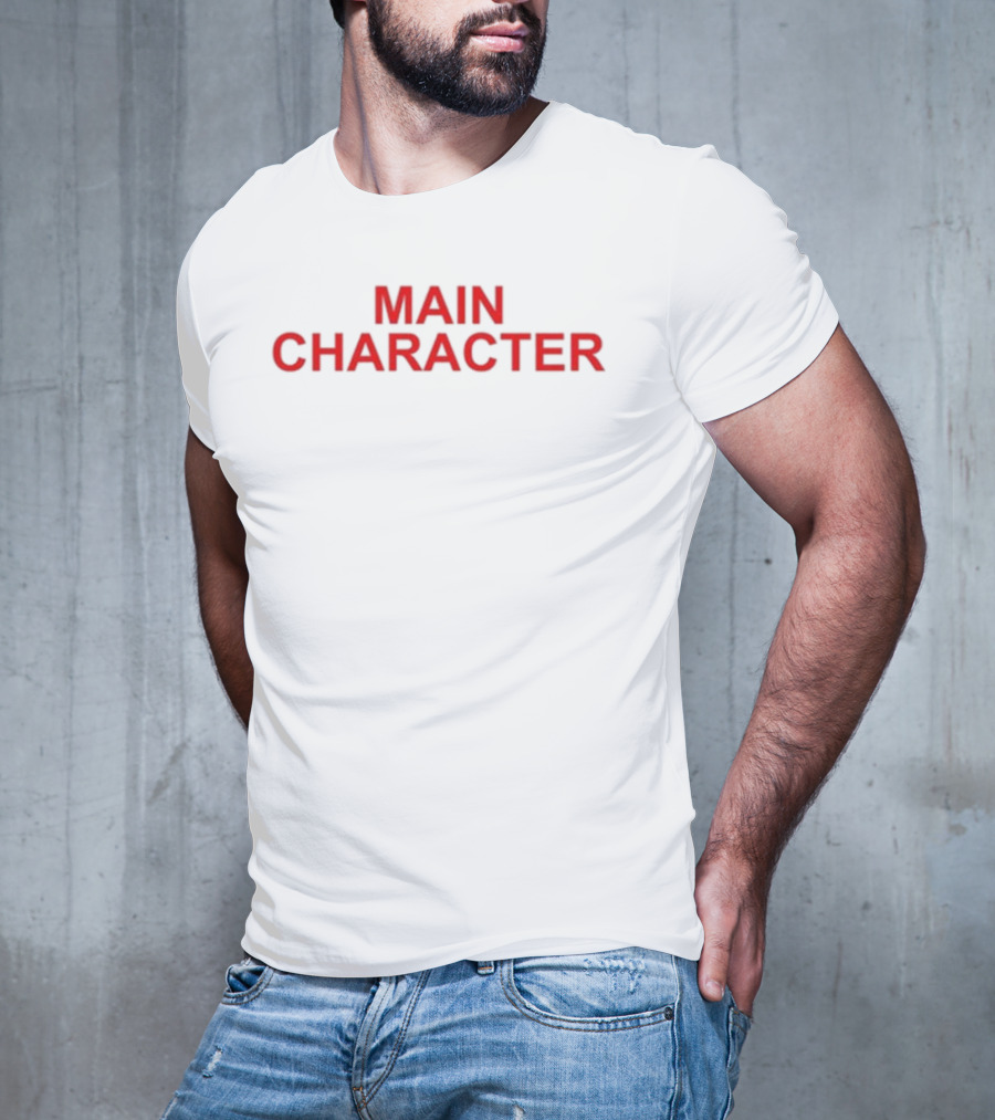 Wanni X Handi Main Character Bold Red T-Shirt