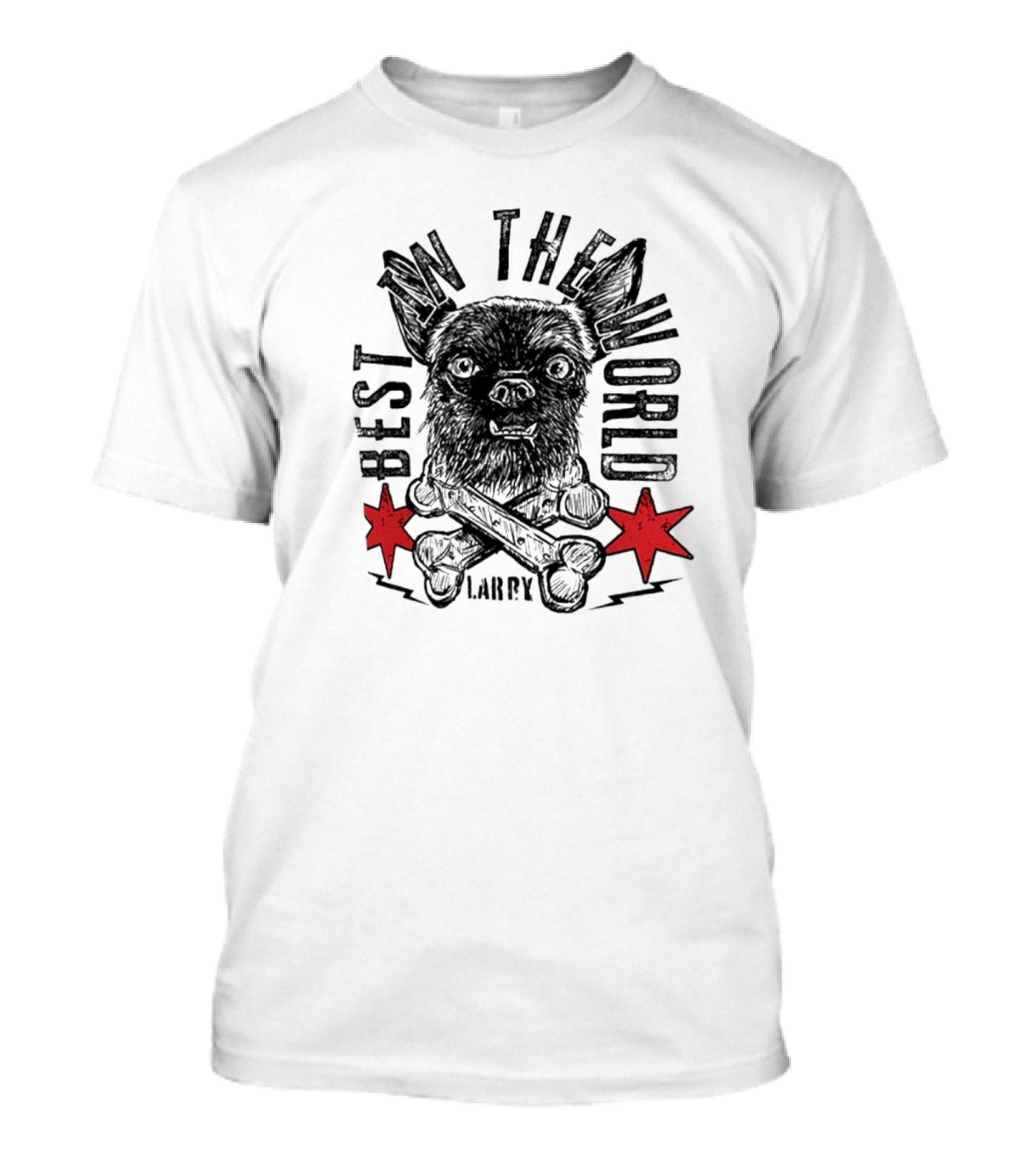 Best In The World Larry CM Punk Ringer T-Shirt