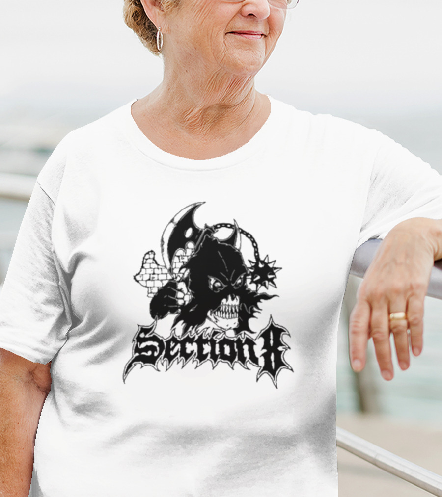 Section8la Store Executor Gothic Warrior T-Shirt