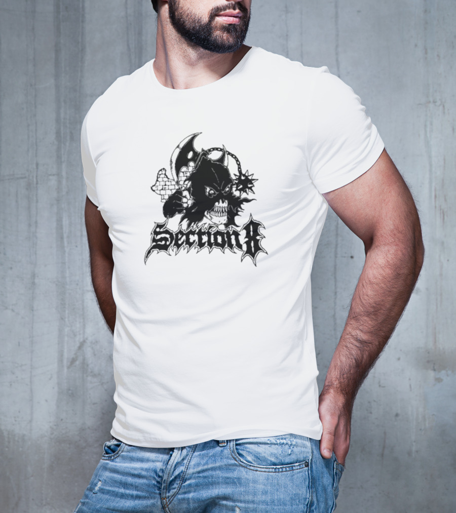 Section8la Store Executor Gothic Warrior T-Shirt