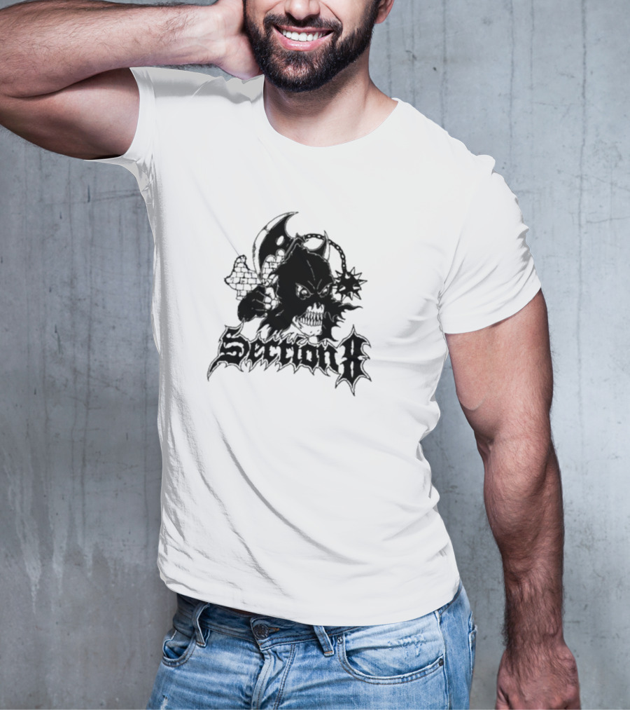 Section8la Store Executor Gothic Warrior T-Shirt