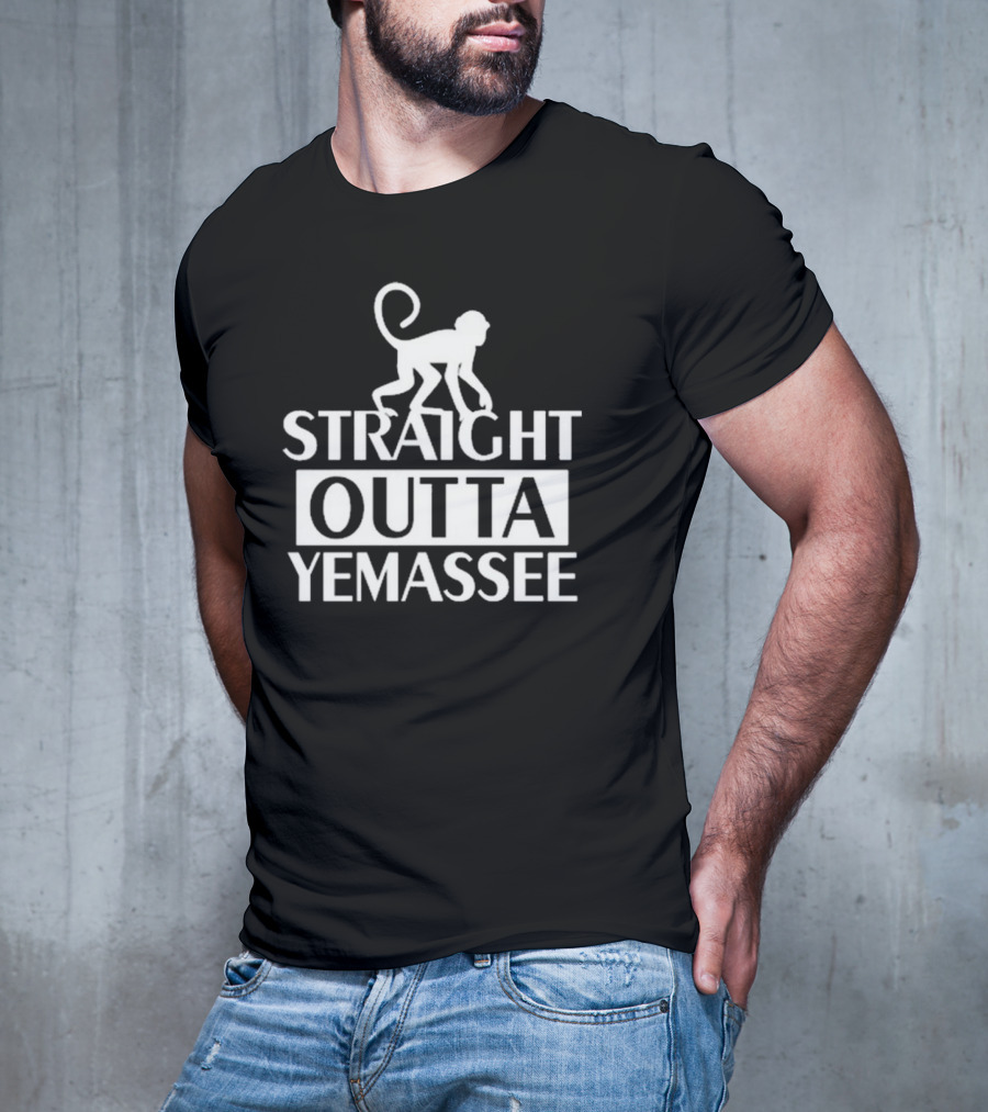 Annette Youmans Straight Outta Yemassee Monkey T-Shirt